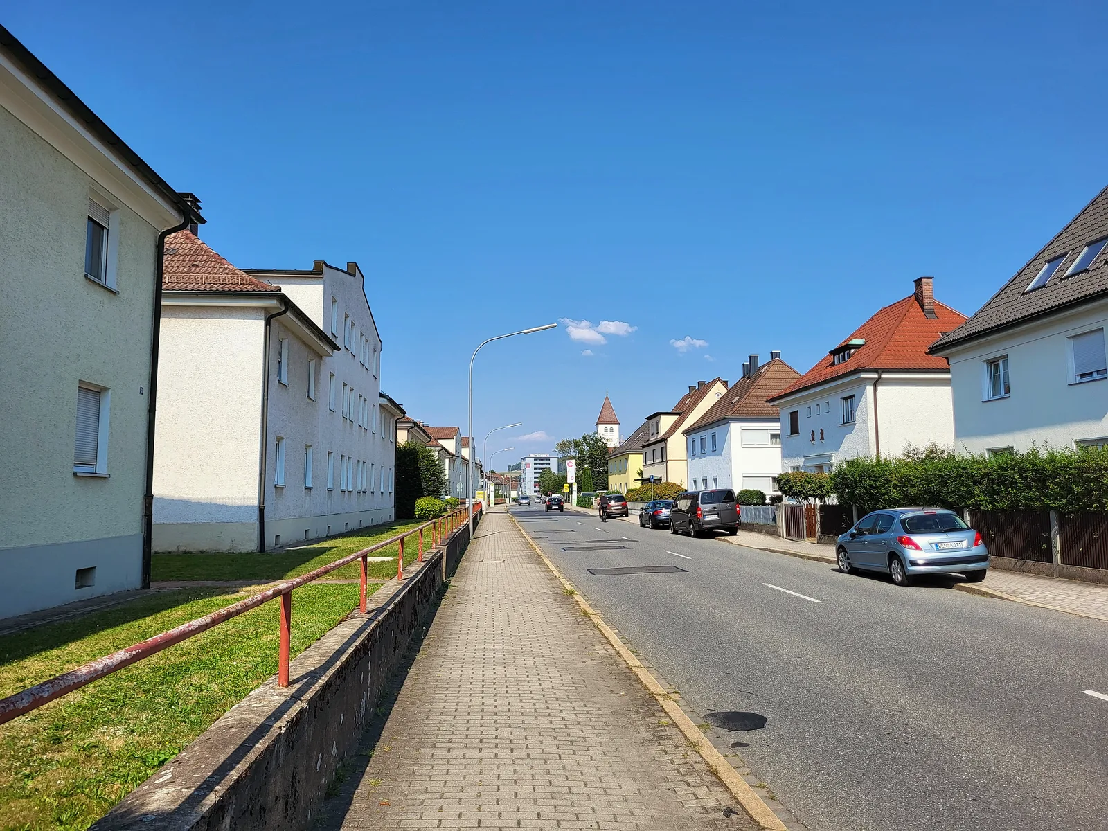Hammerweg-Straße in Weiden in der Oberpfalz