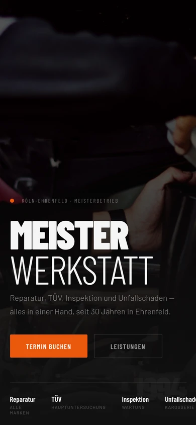 Braun Autowerkstatt – Kfz-Werkstatt und Fahrzeug-Instandsetzung im Webauftritt